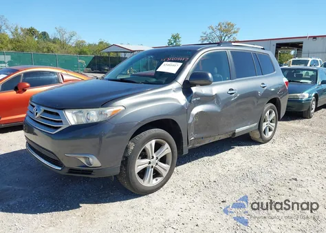 2011 Toyota Highlander Limited V6 from USA, damaged, VIN 5TDDK3EH6BS047559